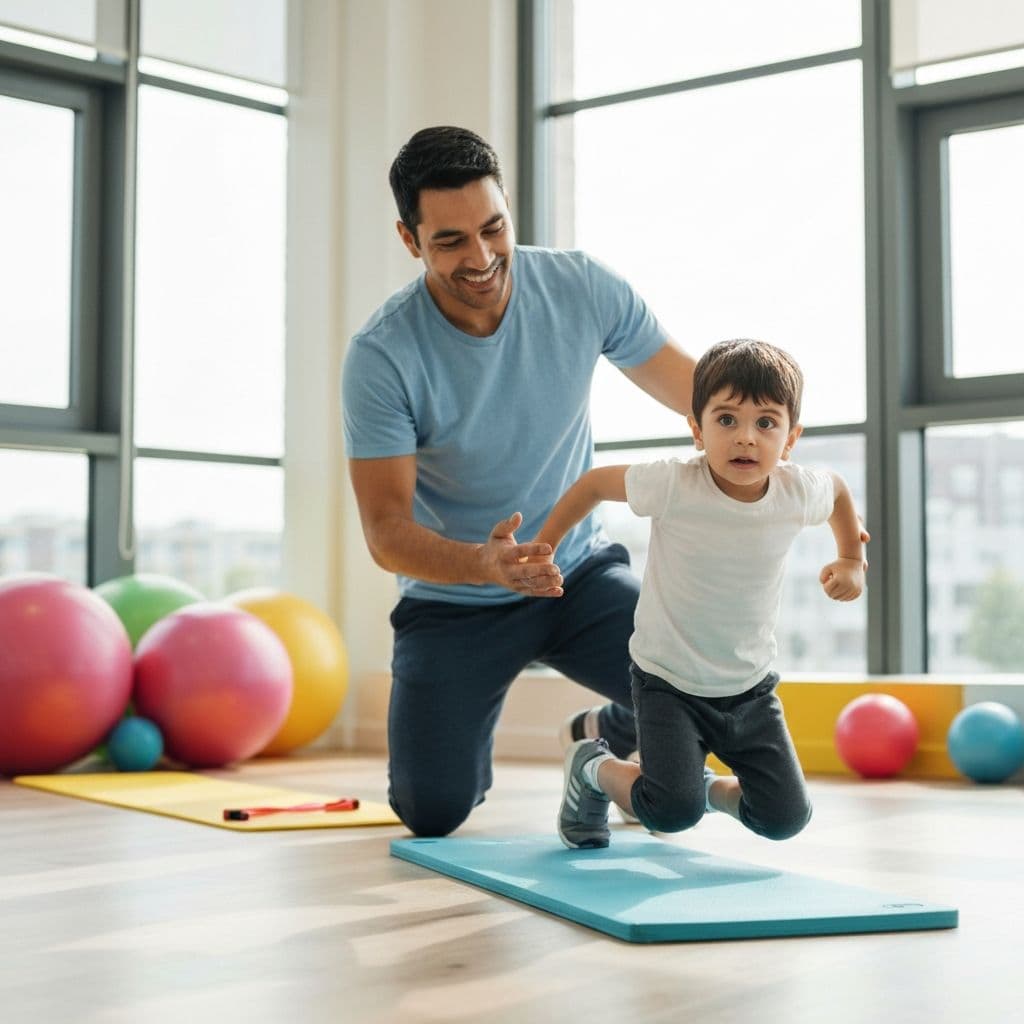 Physiotherapy session