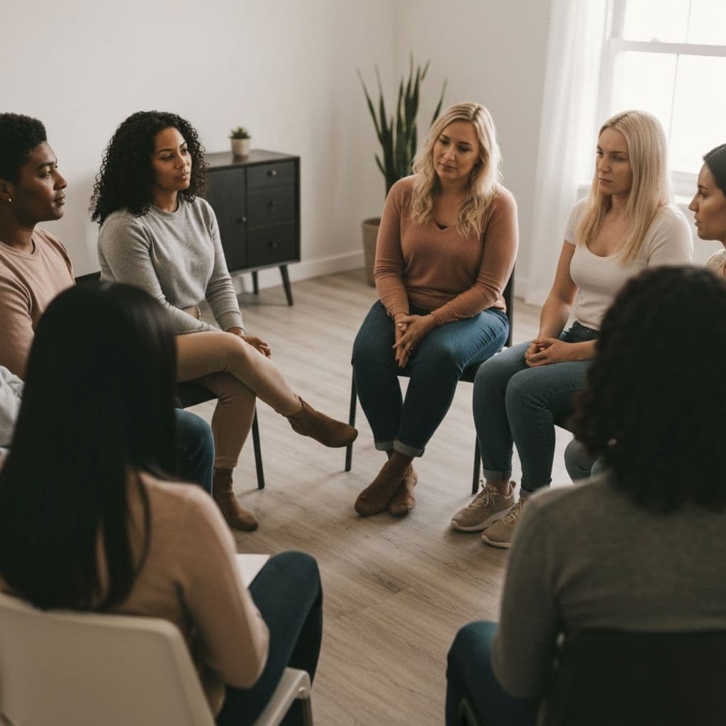 Support group meeting